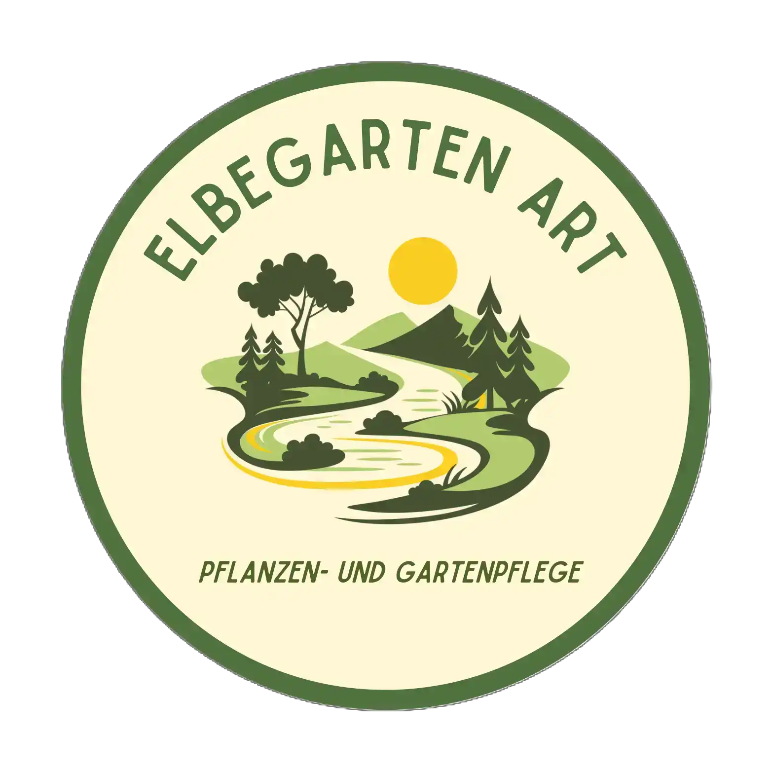 ElbeGarten Art Logo